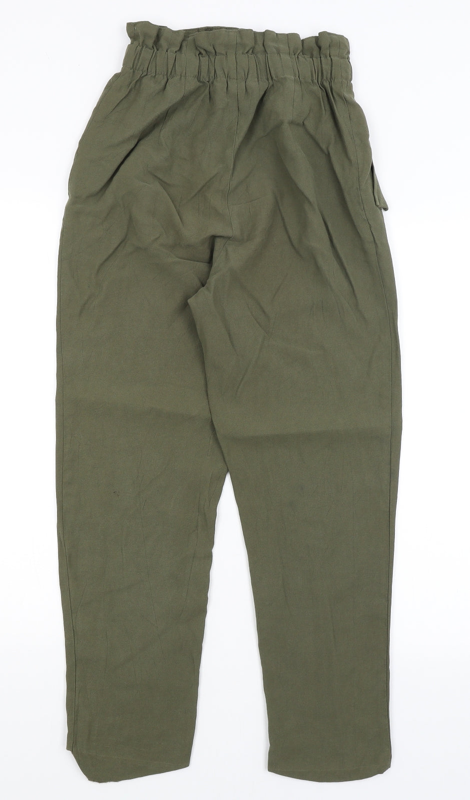 Womens UK Size 8 H&M Regular Fit  Green Trousers