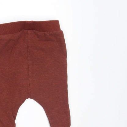 NEXT Boys Brown   Jogger Trousers Size 0-3 Months