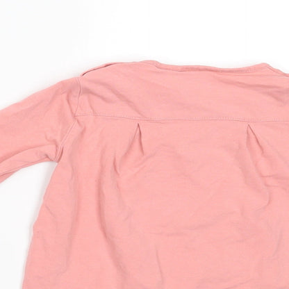 Zara Girls Pink   Basic T-Shirt Size 9-12 Months