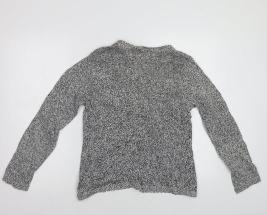 EWM Womens Grey   Cardigan Jumper Size S