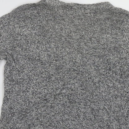 EWM Womens Grey   Cardigan Jumper Size S