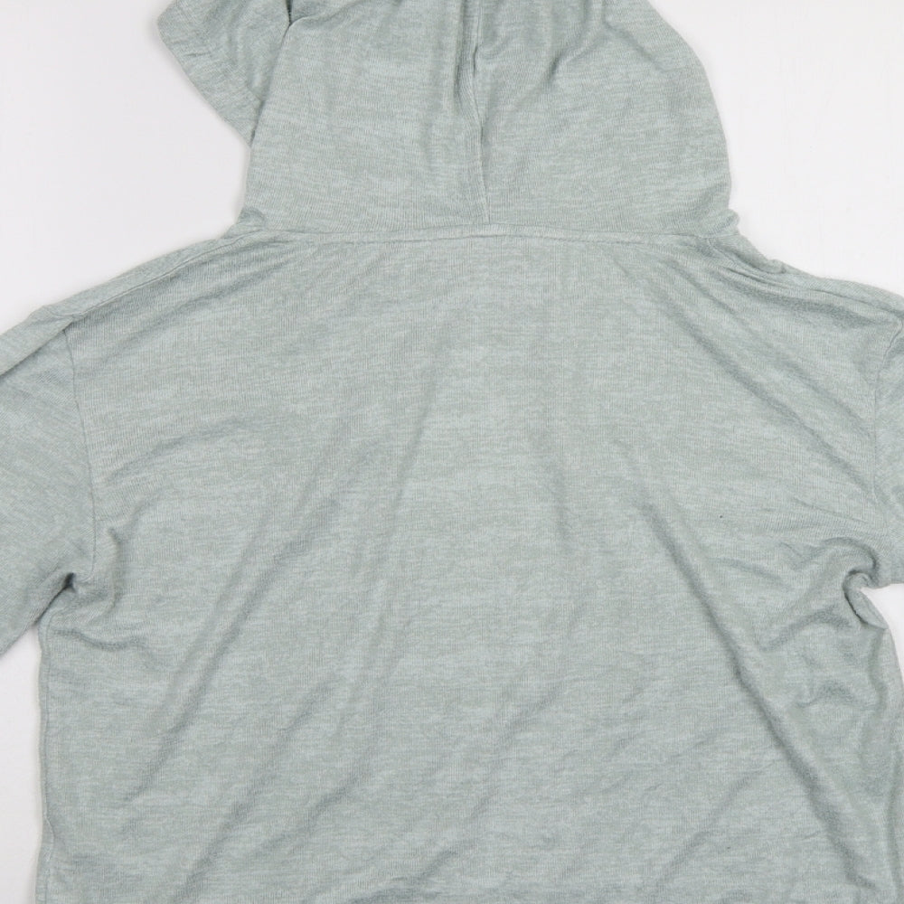 Nutmeg Womens Green   Pullover Hoodie