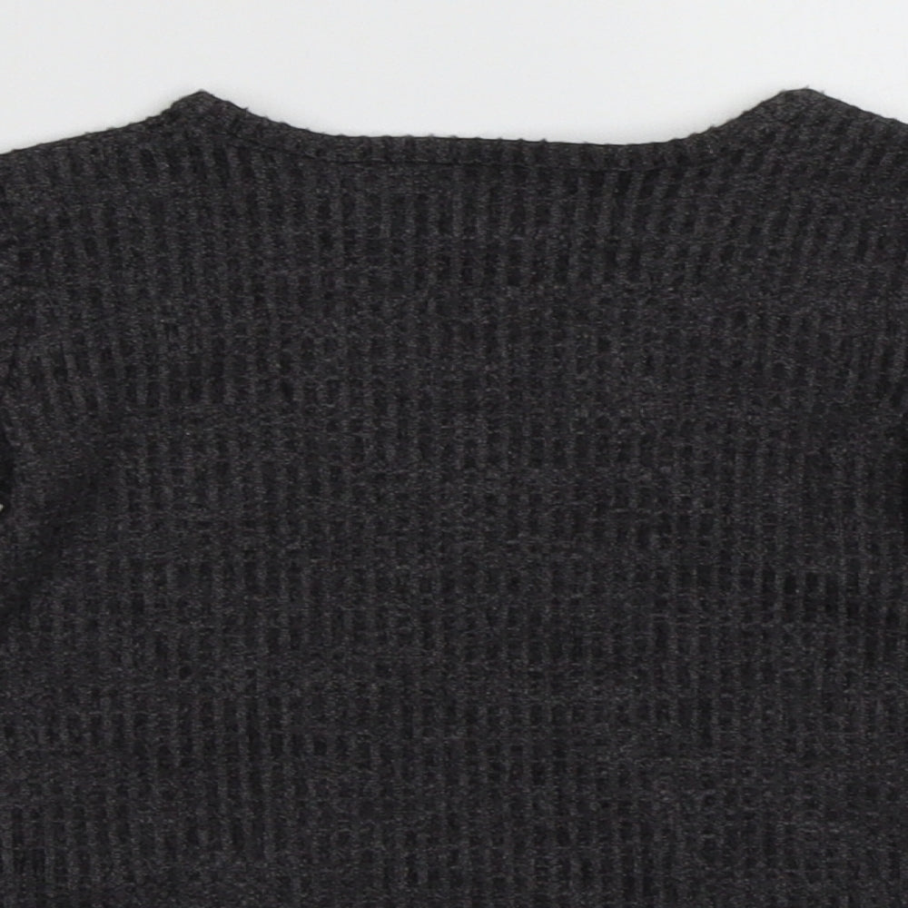 M&s Baby Grey   Pullover Jumper Size 6-9 Months