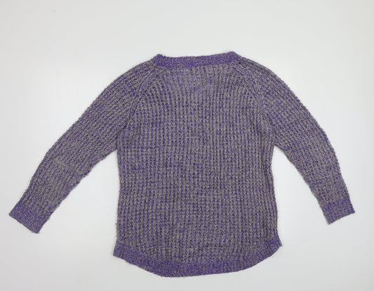 F&F Womens Purple   Pullover Jumper Size 12