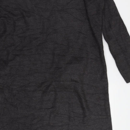 Womens UK Size S H&M Grey Cardigan Jumper