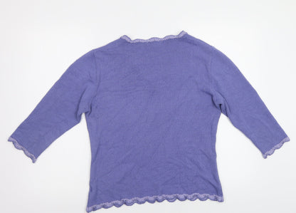Womens UK Size  JFW Blue Pullover Jumper
