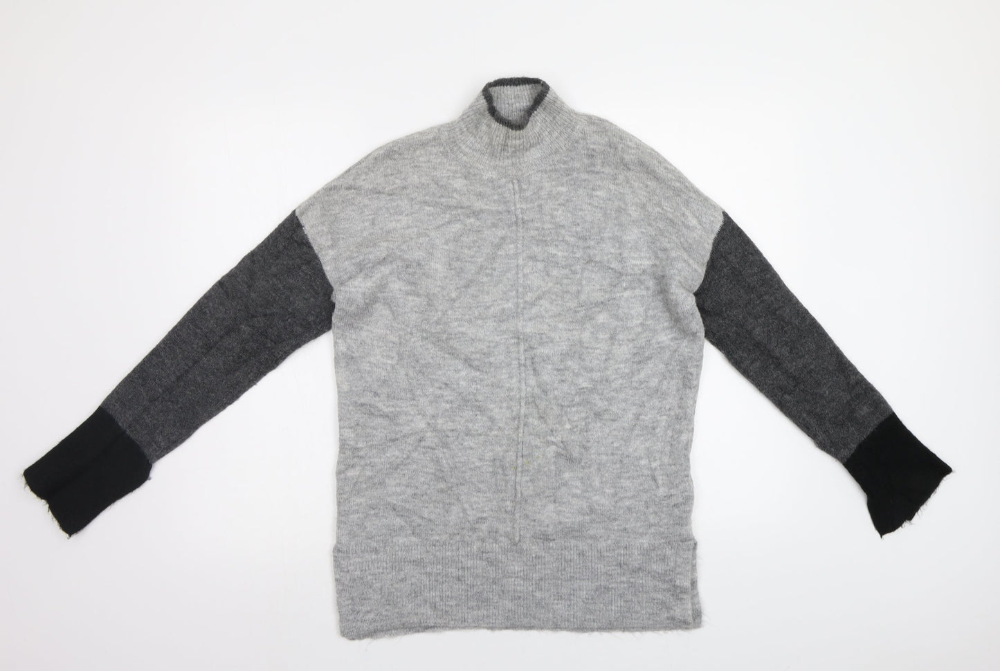 Womens UK Size S M&S Grey Pullover Jumper