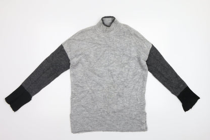Womens UK Size S M&S Grey Pullover Jumper
