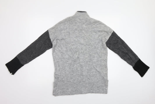 Womens UK Size S M&S Grey Pullover Jumper