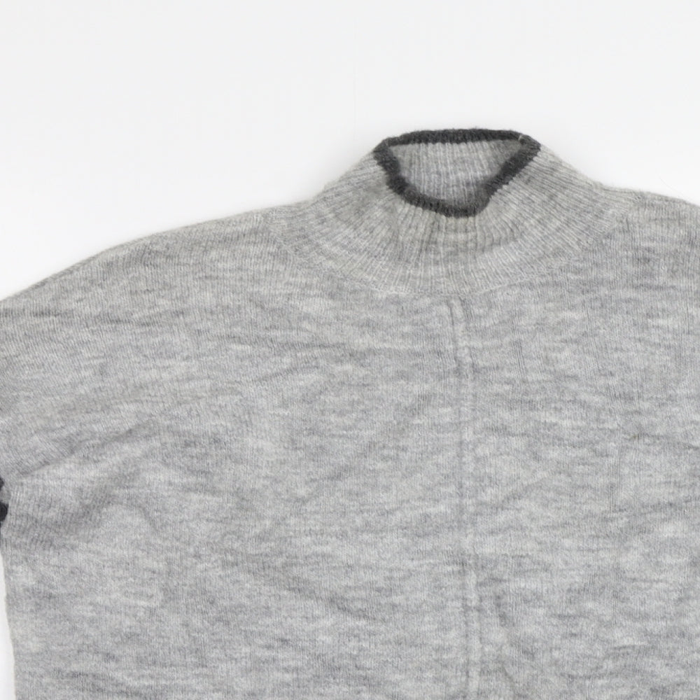 Womens UK Size S M&S Grey Pullover Jumper