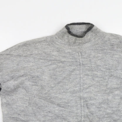 Womens UK Size S M&S Grey Pullover Jumper
