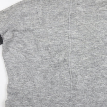Womens UK Size S M&S Grey Pullover Jumper