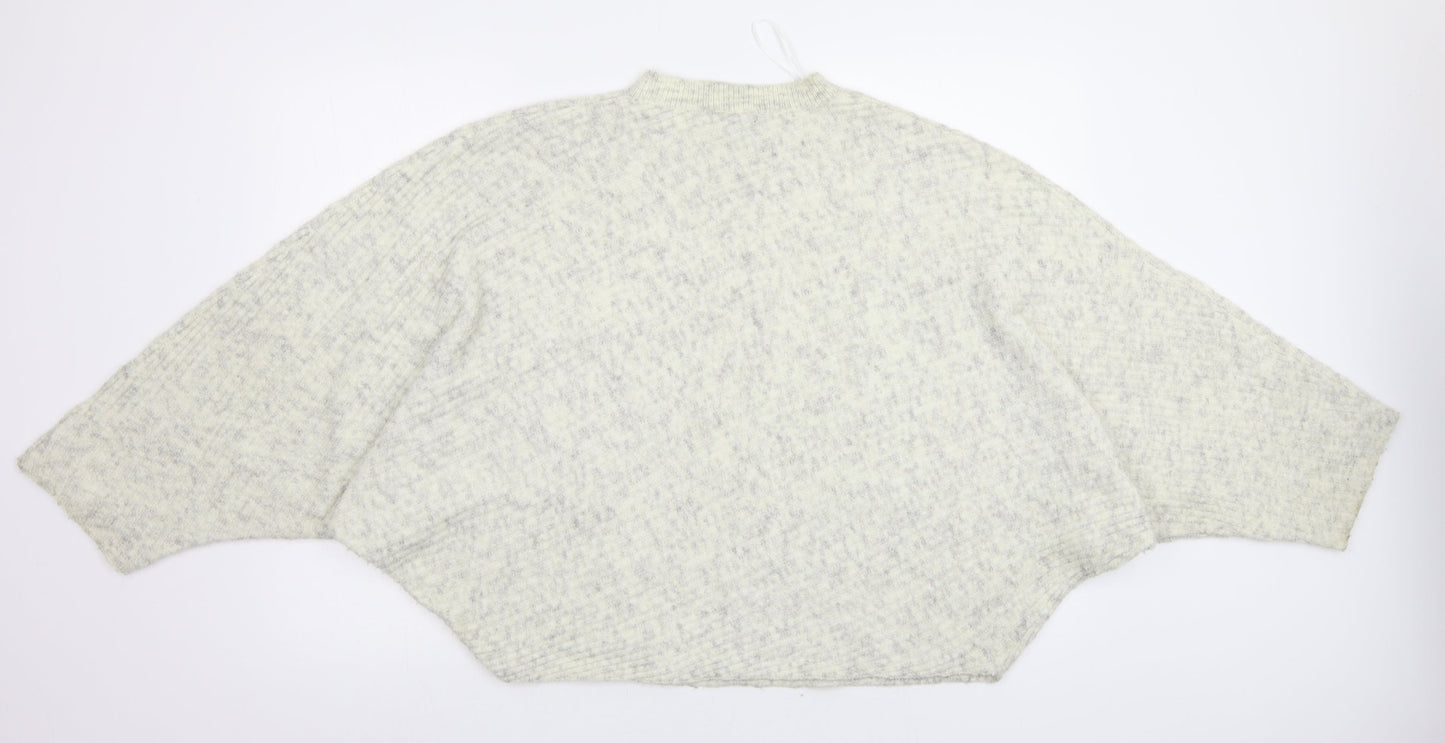 Womens UK Size M New Look Beige Pullover Jumper