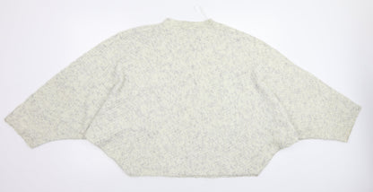 Womens UK Size M New Look Beige Pullover Jumper