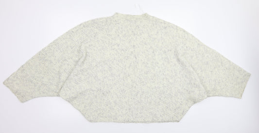 Womens UK Size M New Look Beige Pullover Jumper