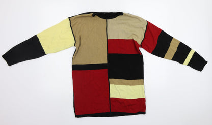 Womens UK Size 8 M&S Red Pullover Jumper