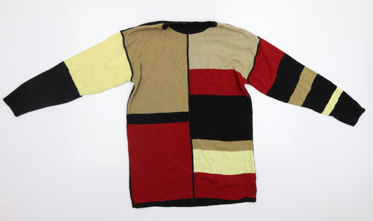 Womens UK Size 8 M&S Red Pullover Jumper
