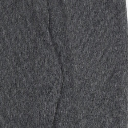 Womens UK Size 16 M&S Regular Fit Dress Pants Grey Trousers