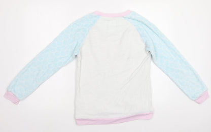 Primark Womens White   Top Pyjama Top Size S  - Ariel
