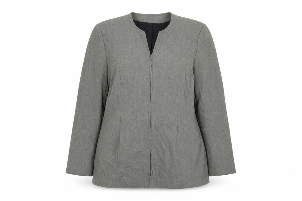 Womens UK Size 14 Essentials Grey Jacket
