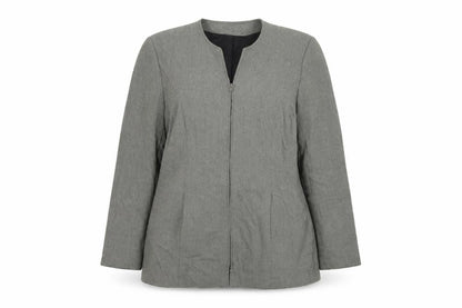 Womens UK Size 14 Essentials Grey Jacket