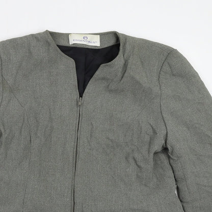 Womens UK Size 14 Essentials Grey Jacket