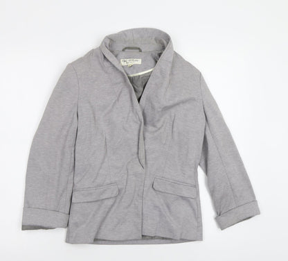 Womens UK Size 12 Miss Selfridge Grey Jacket Blazer