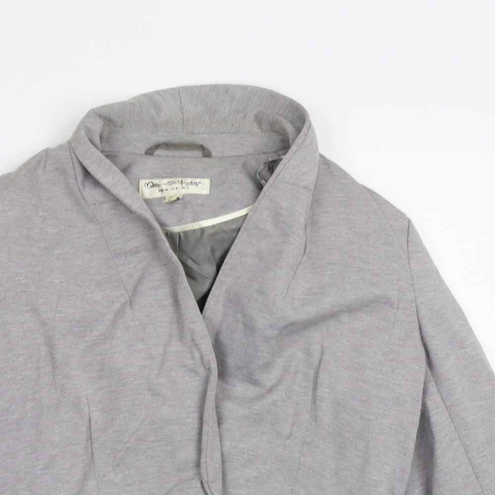 Womens UK Size 12 Miss Selfridge Grey Jacket Blazer