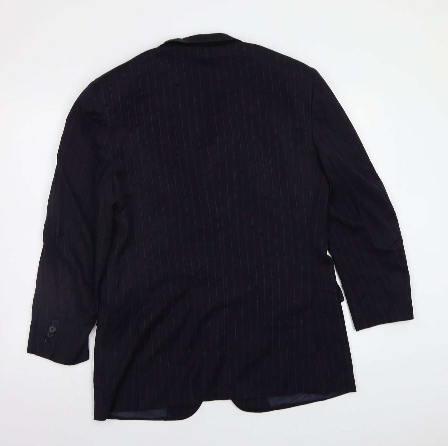 Mens UK Size 40 Preworn Regular Blue Suit Jacket