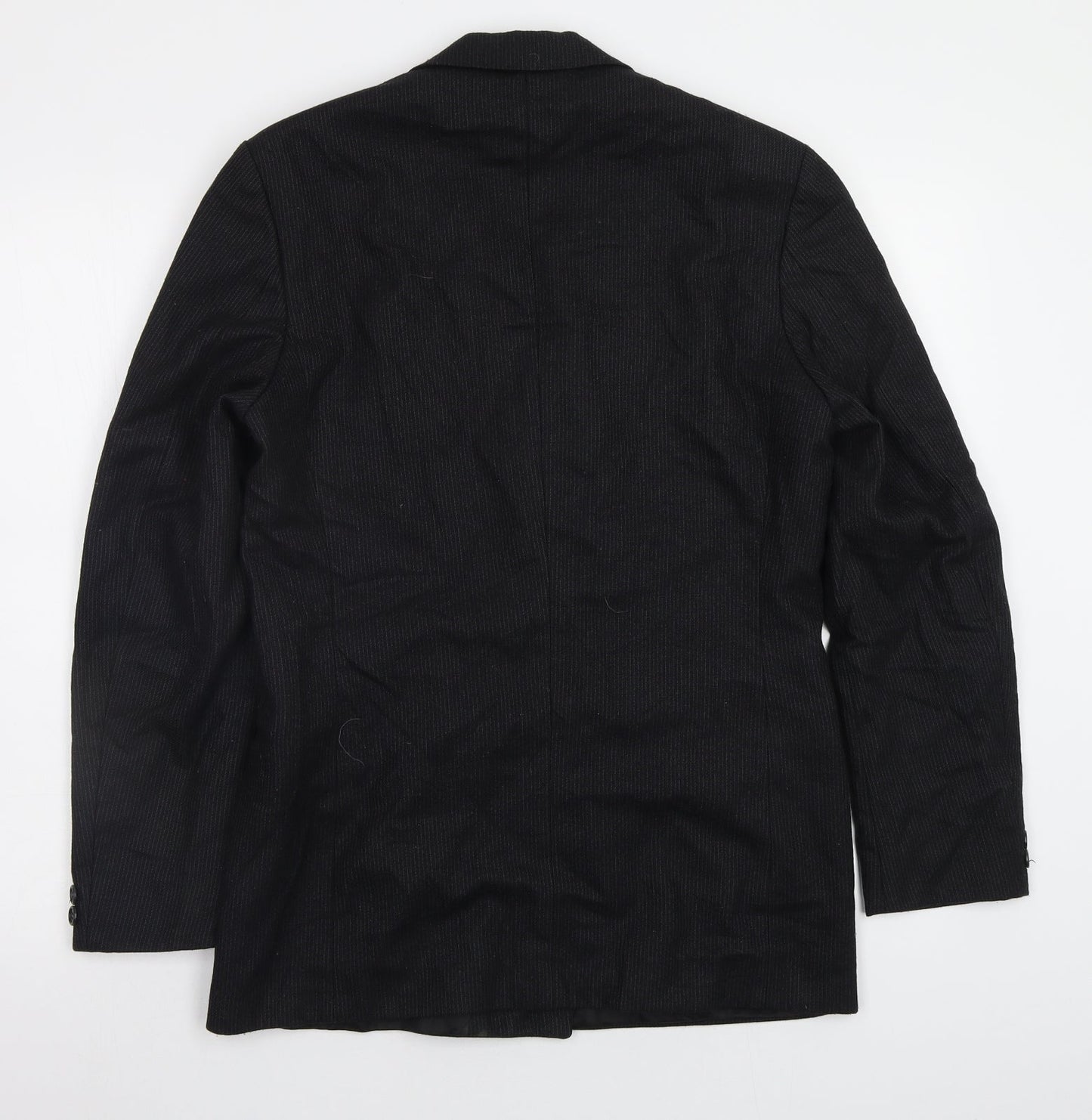 Mens UK Size 38 Burton Regular Black Suit Jacket