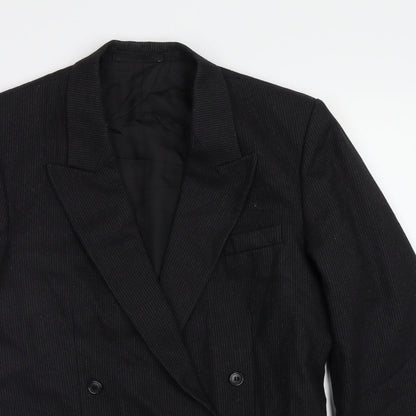 Mens UK Size 38 Burton Regular Black Suit Jacket