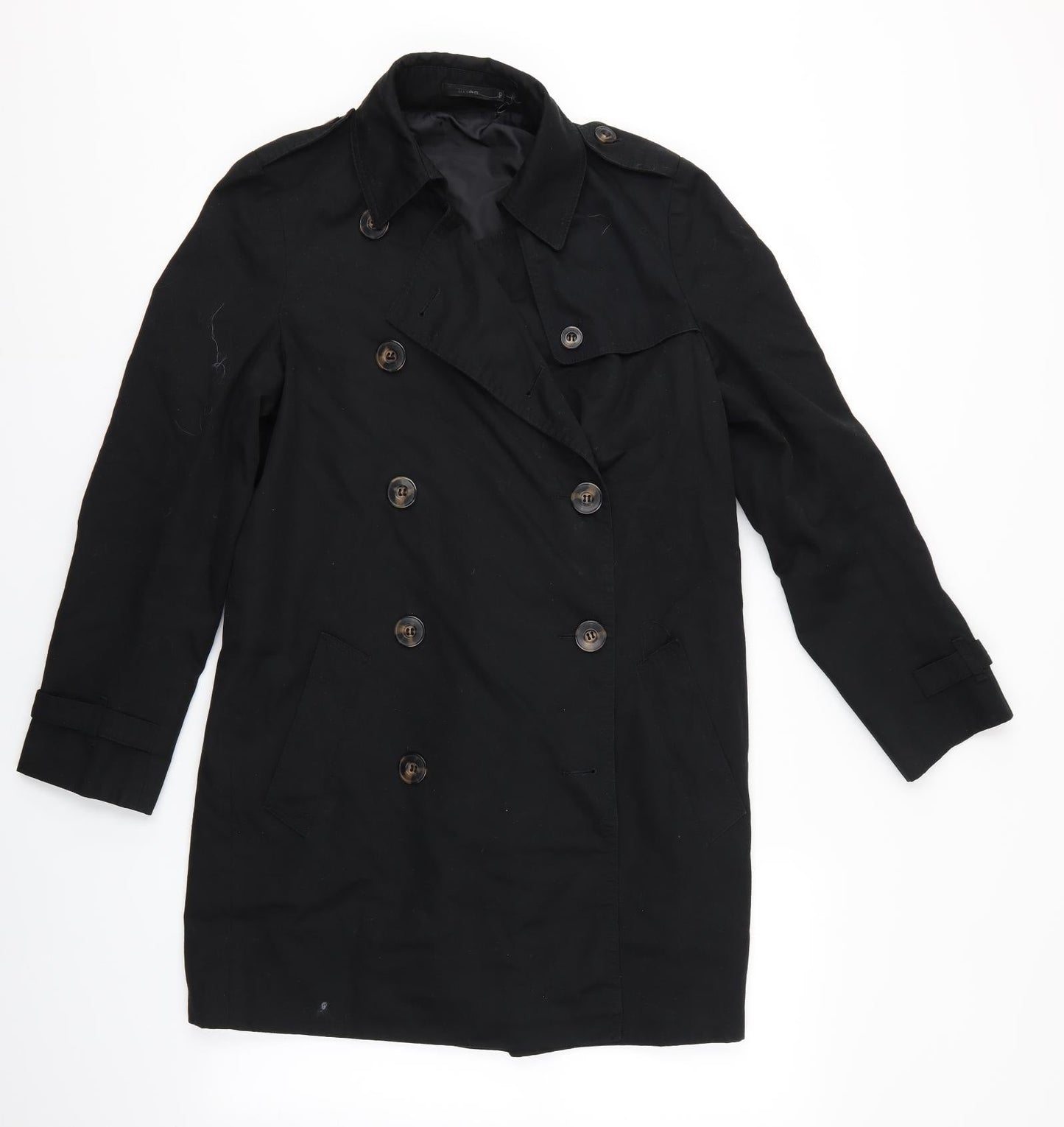 Imea Womens Black   Rain Coat Coat Size 10  - Rain Coat