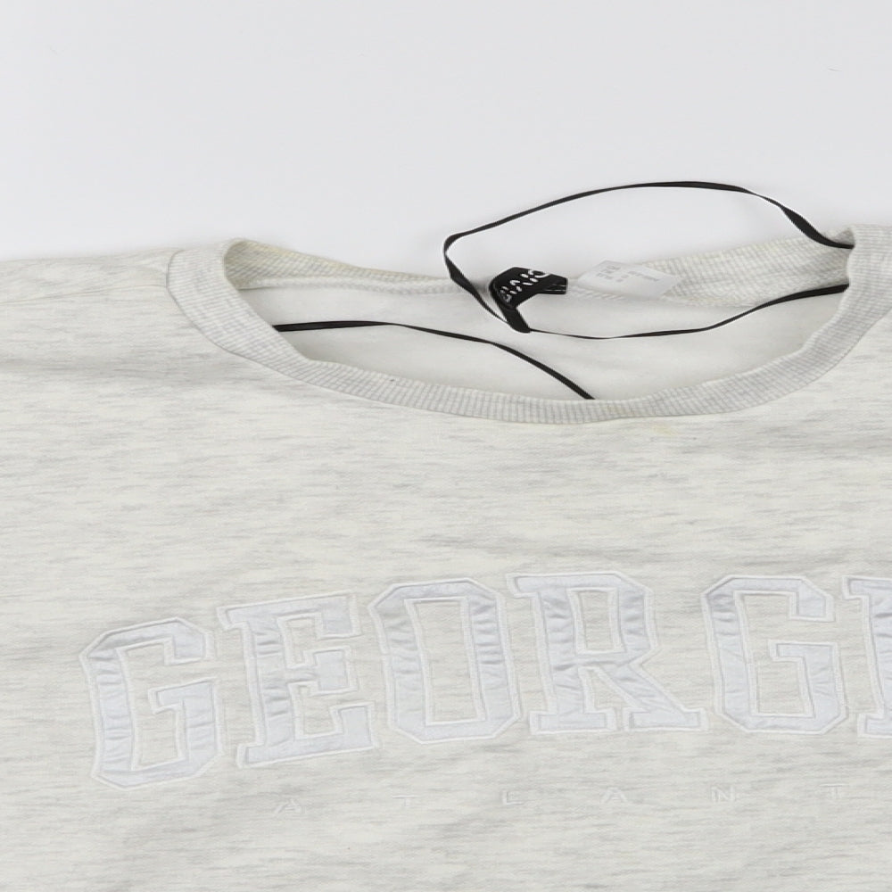 Divided Womens Ivory   Pullover Sweatshirt Size S  - Divided Sweatshirt