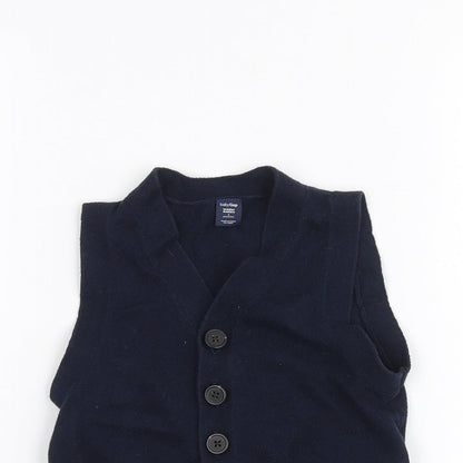 Gap Girls Blue   Cardigan Jumper Size 2 Years