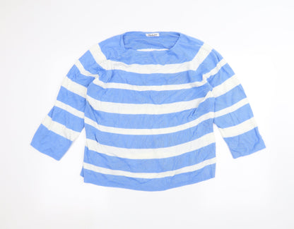 Womens UK Size 18 Berkertex Blue Pullover Jumper