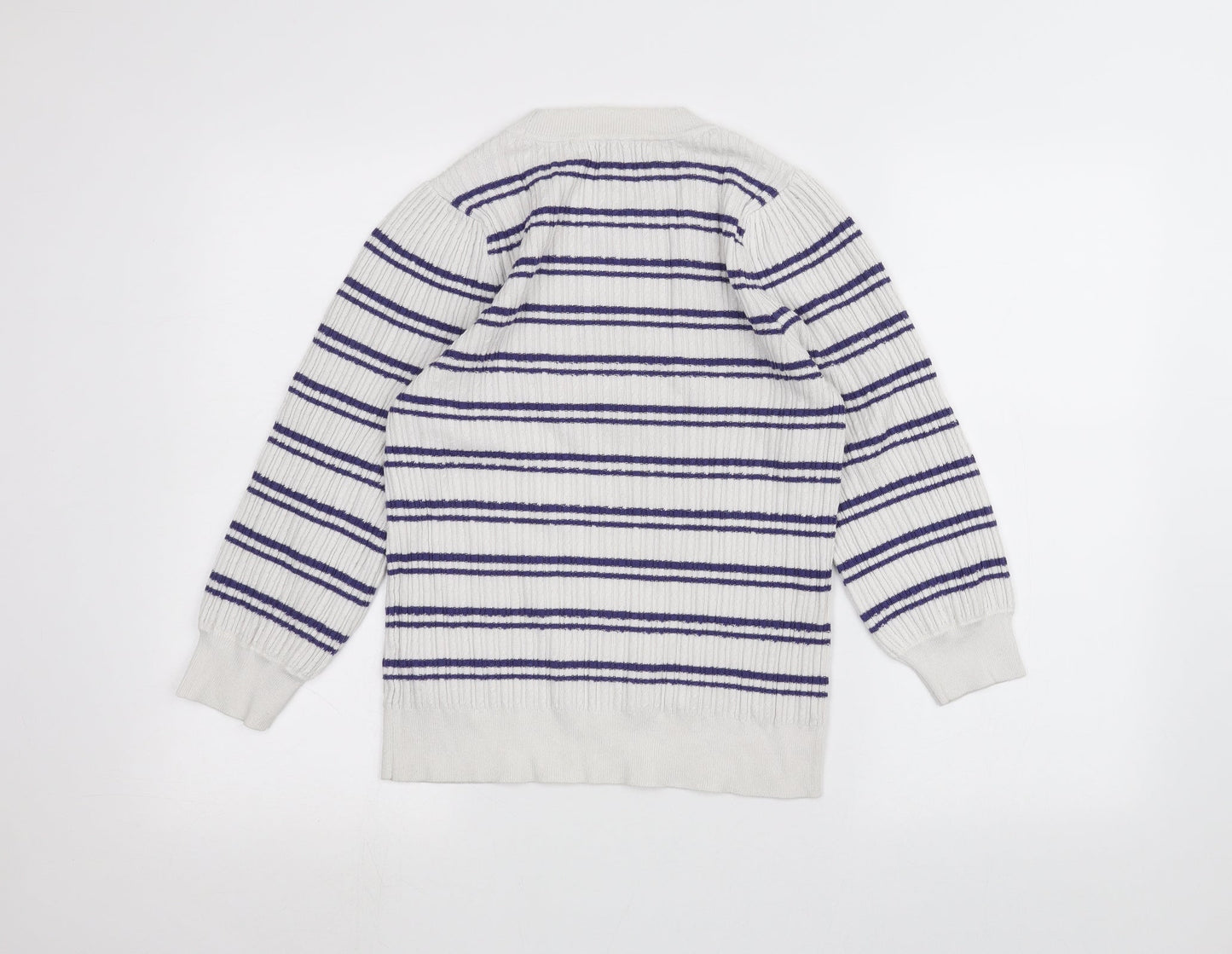 Womens UK Size 12 NEXT White Pullover Jumper
