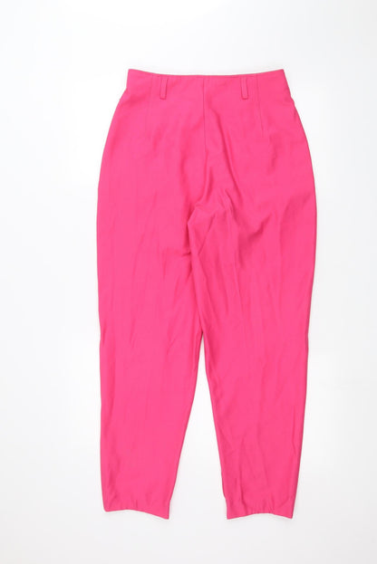 VIA MORO Womens Pink   Trousers  Size 14 L25 in