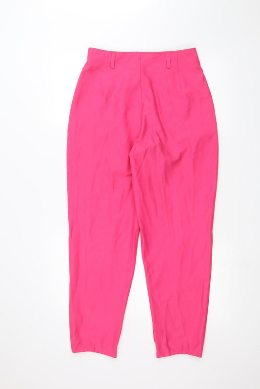 VIA MORO Womens Pink   Trousers  Size 14 L25 in