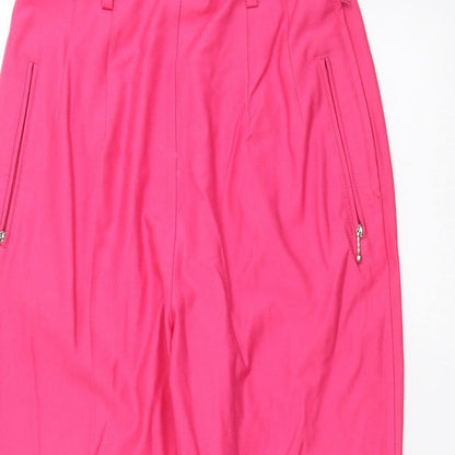 VIA MORO Womens Pink   Trousers  Size 14 L25 in