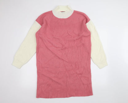 SheIn Womens Pink   Pullover Jumper Size L