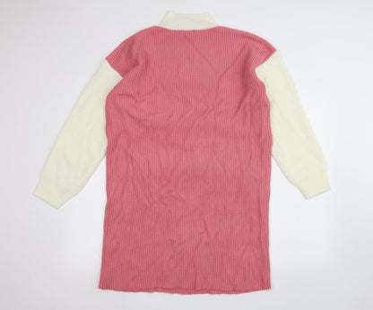 SheIn Womens Pink   Pullover Jumper Size L