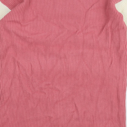 SheIn Womens Pink   Pullover Jumper Size L