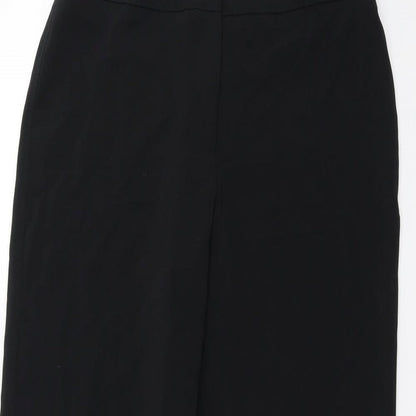 Womens UK Size 14 Marks and Spencer Regular Fit  Black Trousers