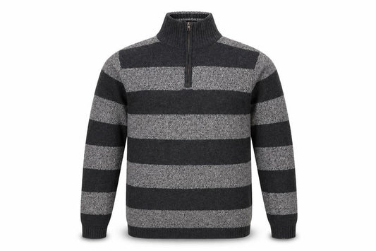 Mens UK Size M Boston crew Black Pullover Jumper