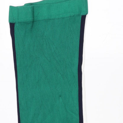 Astradivarius Womens Green   A-Line Skirt Size M