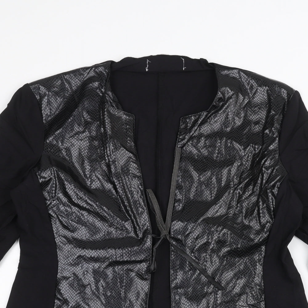 Ozone Womens Black   Jacket  Size 10