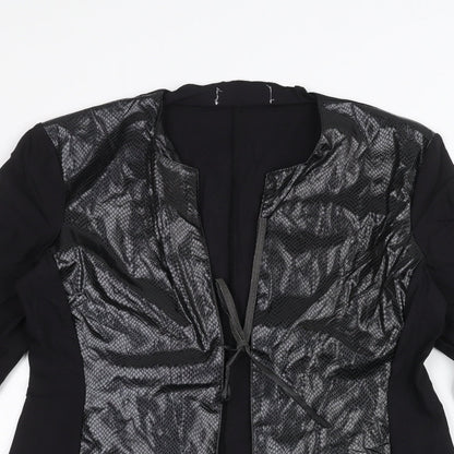 Ozone Womens Black   Jacket  Size 10