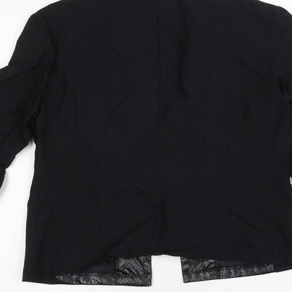 Ozone Womens Black   Jacket  Size 10