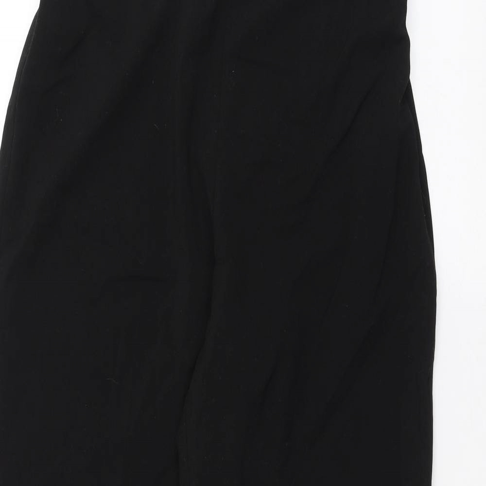 BM Womens Black   Trousers  Size 14 L24 in