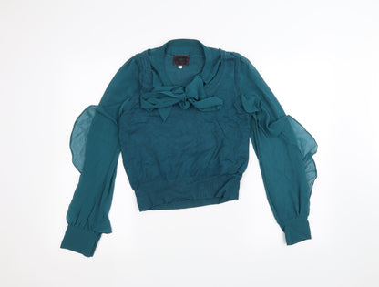 Womens UK Size 12 New Look Green Pullover Jumper